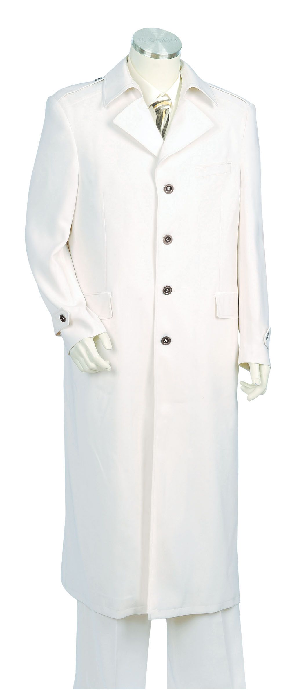 Canto Men's 2 Piece Urban Zoot Suit with Pleated Coattail Award Winning Design - 38 Short Jacket+32 Waist Adjustable 28to34)(Height: 5 4 to5 7 )(Neck  15-16.5)S-M)