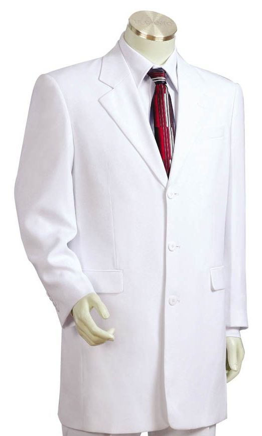 Canto Men's 2-Piece Microfiber Solid-Color Fashion Suit - 38 Short Jacket+32 Waist Adjustable 28to34)(Height: 5 4 to5 7 )(Neck  15-16.5)S-M)