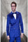 Men's Velvet 2-Piece Suit - Solid Color | Fashionable & Stylish