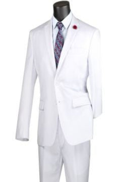 Suit
 
 Vinci Men's Wool Feel Executive 2-Piece Business Suit - Modern Fit