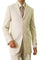 Tazio Men's Non-Vented 3-Button Discount Suit - 2-Piece Set