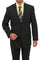 Tazio Men's Tailored Fit 2-Piece Suit - Side Vents