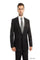 Tazio Men's Slim Fit 2 Piece Suit Classic Solid Colors