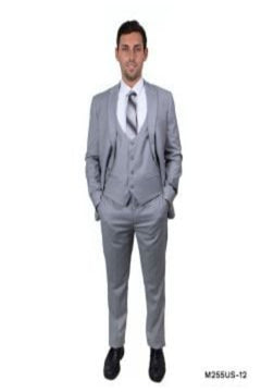 Suit
 
 Tazio Men's 3Pc Ultra-Slim Fit Executive Business Suit - Classy & Professional
