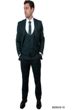 Formal
 
 Tazio Men's 3-Piece Ultra Slim Fit Business Suit - Formal Executive Style