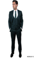 Formal
 
 Tazio Men's 3-Piece Ultra Slim Fit Business Suit - Formal Executive Style