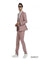 Tazio Men's Skinny Fit 2-Piece Suit Light Pinstripe