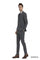 Tazio Men's 3-Piece Skinny Fit Banker Pinstripe Suit | Award-Winning Design