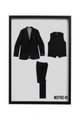 Sean Alexander Men's 3 Pc Hybrid Fit Suit Solid Colors black