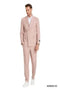 Tazio 2-Piece Skinny Fit Light Pinstripe Suit for Men