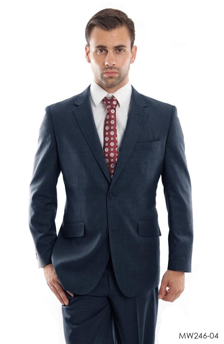 Zegarie Men's Wool Suit 2-pc Modern Fit - Solid Colors