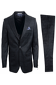 Stacy Adams Men's 3-Piece Glen Check Executive Slim Suit