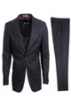 Stacy Adams Men's Slim Fit Windowpane 3-Piece Executive Suit