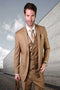 Menswear High Fashion 100% Wool 3 Piece Suit by Statement