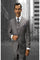 Mens Big and Tall Suit Light Plaid 3-Piece Set Windowpane Texture Business Pattern Modern Fit Side Vented Brand